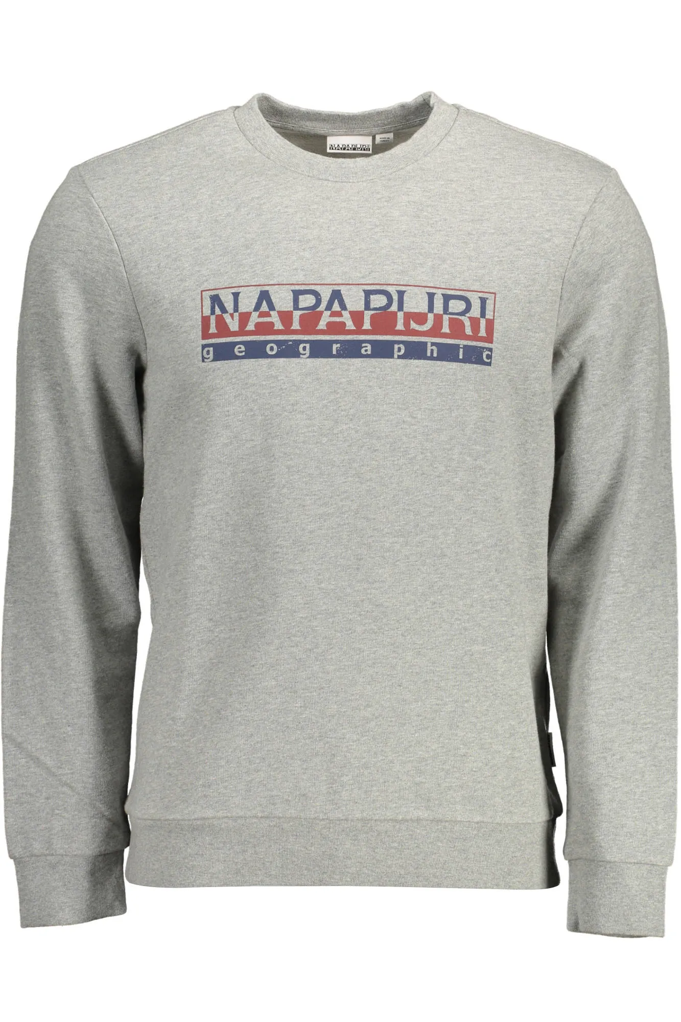 Herren Langarm-Sweatshirt Grau NP0A4EZ9-BERIS-C_GRIGIO_160
