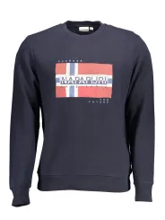 Napapijri Herren Langarm-Sweatshirt Blau | online kaufen