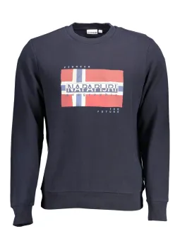 Napapijri Herren Langarm-Sweatshirt Blau | online kaufen