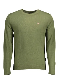 Napapijri Herren Langarmshirt 2XL Grün mieten - Flex-Fashion