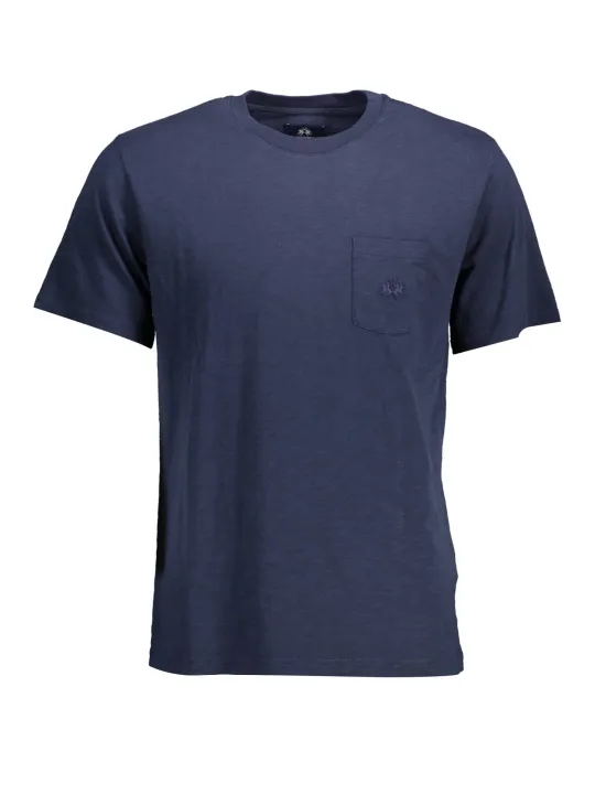 LA MARTINA Herren Kurzarm-T-Shirt Blau | online kaufen