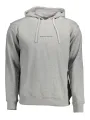 North Sails Herren Langarm-Kapuzen-Sweatshirt Grau