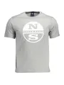 North Sails Herren Kurzarm-T-Shirt Grau | online kaufen