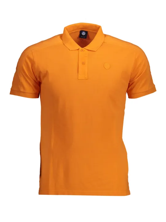 North Sails Herren Kurzarm-Poloshirt Orange | online kaufen