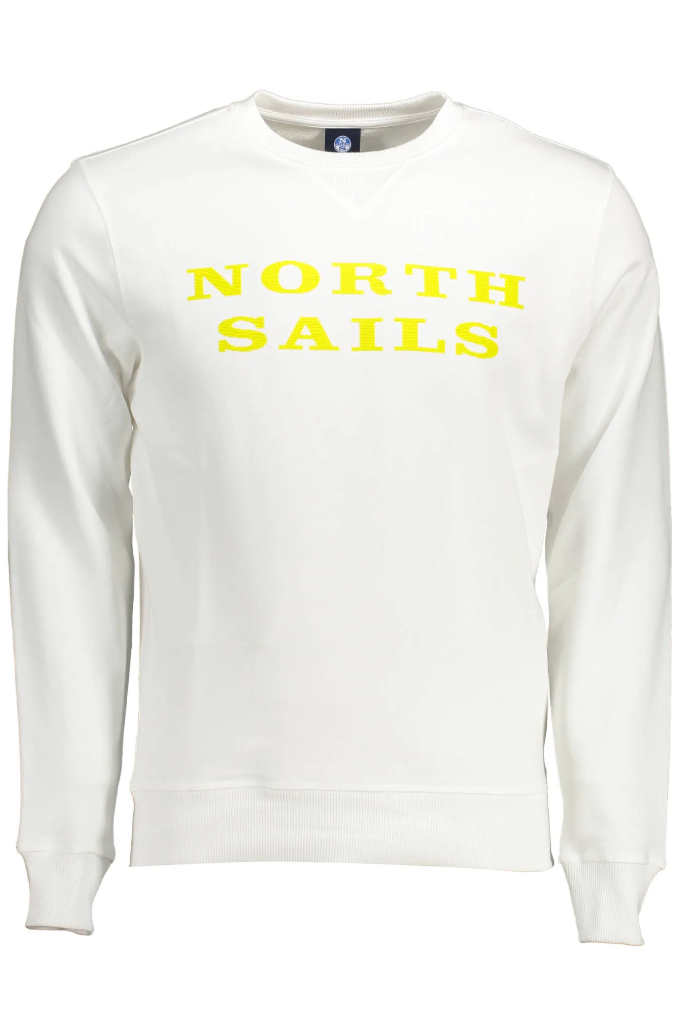 Herren Langarm-Sweatshirt Weiß 691004-000_BIANCO_0101