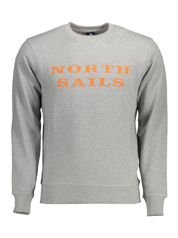 North Sails Herren Langarm-Sweatshirt Grau | online kaufen