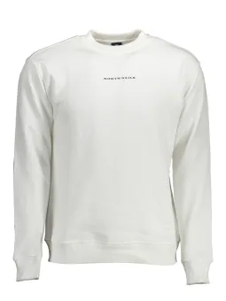 North Sails Herren Sweatshirt Weiß mieten | Flex-Fashion