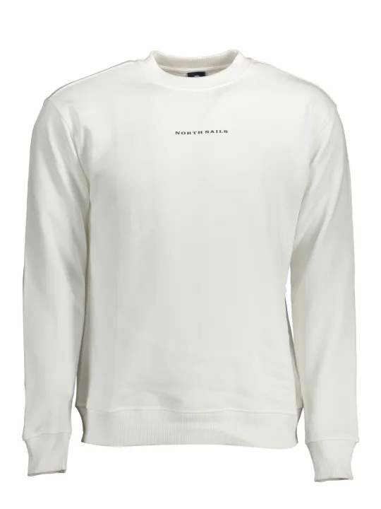 North Sails Herren Langarm-Sweatshirt Weiß | online kaufen