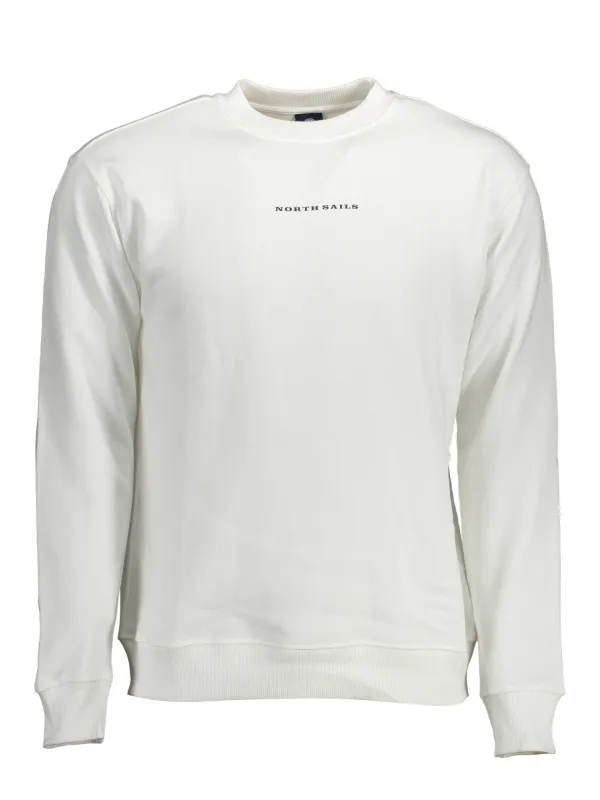 North Sails Herren Langarm-Sweatshirt Weiß | online kaufen
