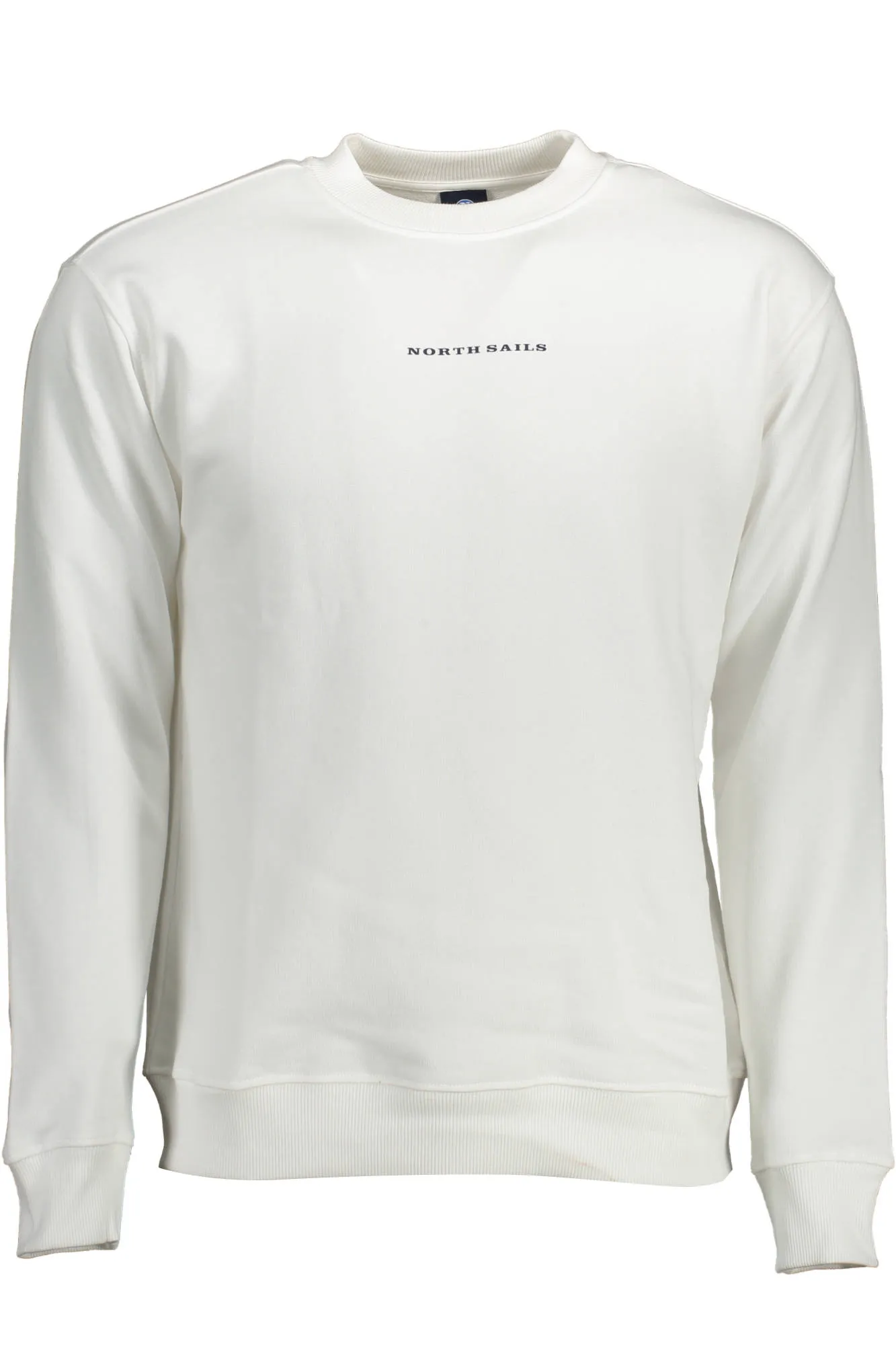 Herren Langarm-Sweatshirt Weiß 691016-000_BIANCO_0101