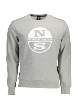 North Sails Herren Sweatshirt Grau mieten | Flex-Fashion