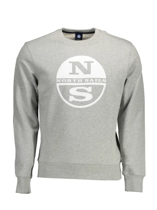 North Sails Herren Langarm-Sweatshirt Grau | online kaufen