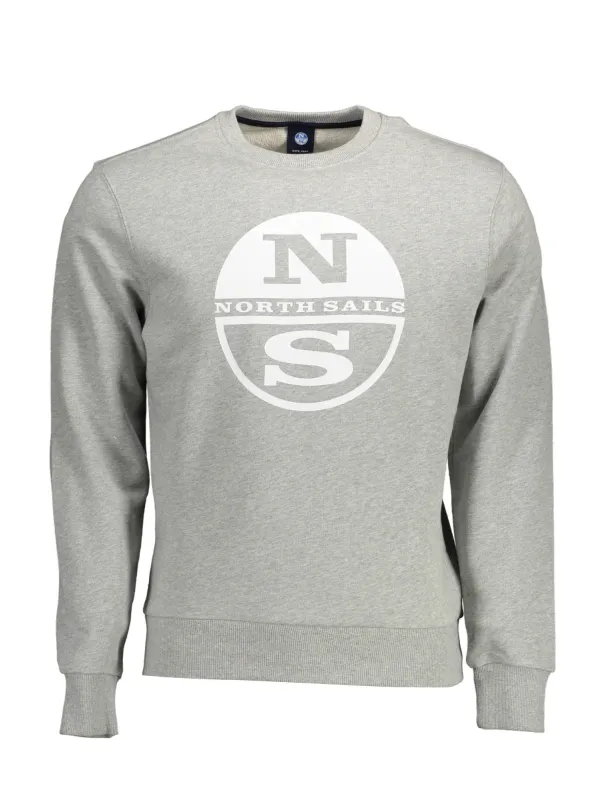 North Sails Herren Langarm-Sweatshirt Grau | online kaufen
