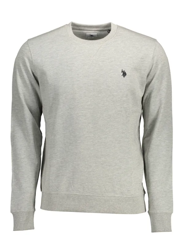 U.S. POLO Herren Langarm-Sweatshirt Grau | online kaufen