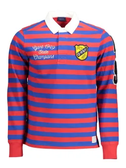 GANT Herren Langarm-Poloshirt Rot | online kaufen