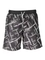Karl Lagerfeld Beachwear Herren Long Sea Boxer Schwarz