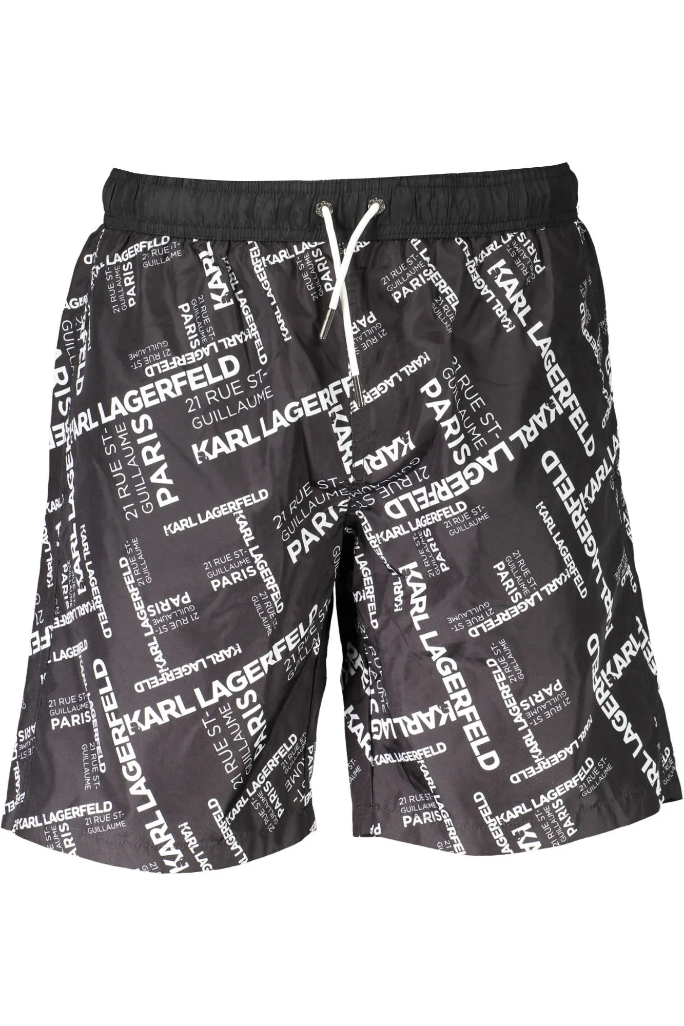 Herren Long Sea Boxer Schwarz KL20MBL01_NERO_BLACK