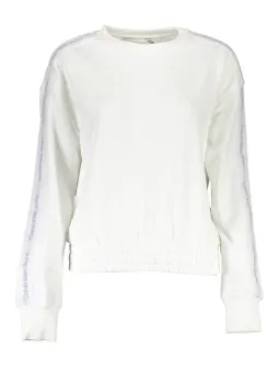Calvin Klein Damen Sweatshirt Weiß mieten - Flex-Fashion