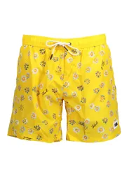 Karl Lagerfeld Beachwear Herren Medium Sea Boxer Gelb