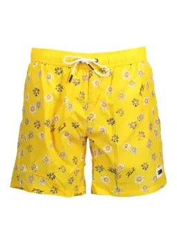 Karl Lagerfeld Beachwear Herren Medium Sea Boxer Gelb