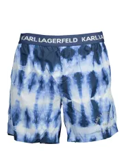Karl Lagerfeld Beachwear Herren Medium Sea Boxer Hellblau