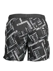 Karl Lagerfeld Beachwear Herren Medium Sea Boxer Schwarz