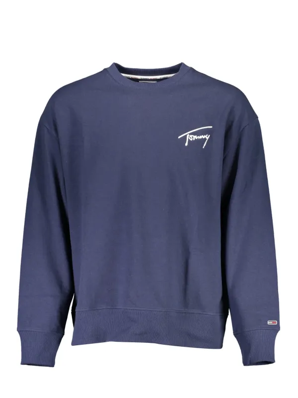 Tommy Hilfiger Herren Langarm-Sweatshirt Blau
