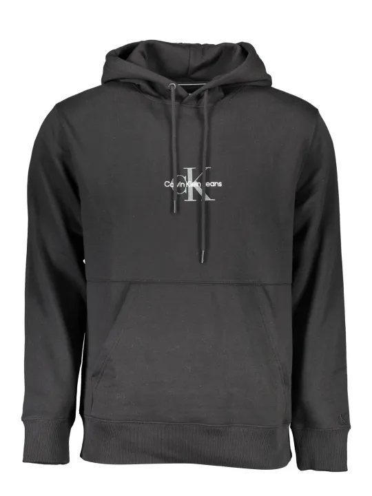 Calvin Klein Herren Langarm-Sweatshirt Schwarz