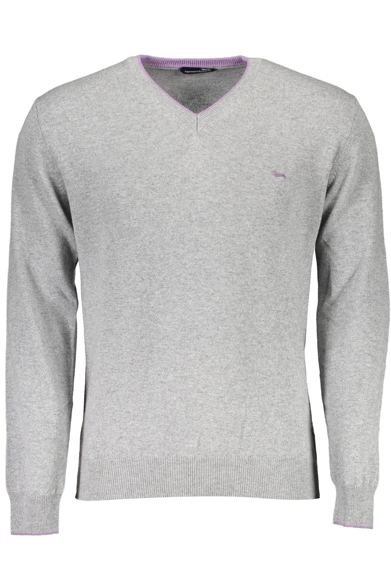 Herren Pullover Grau HRI008030187_GRIGIO_917
