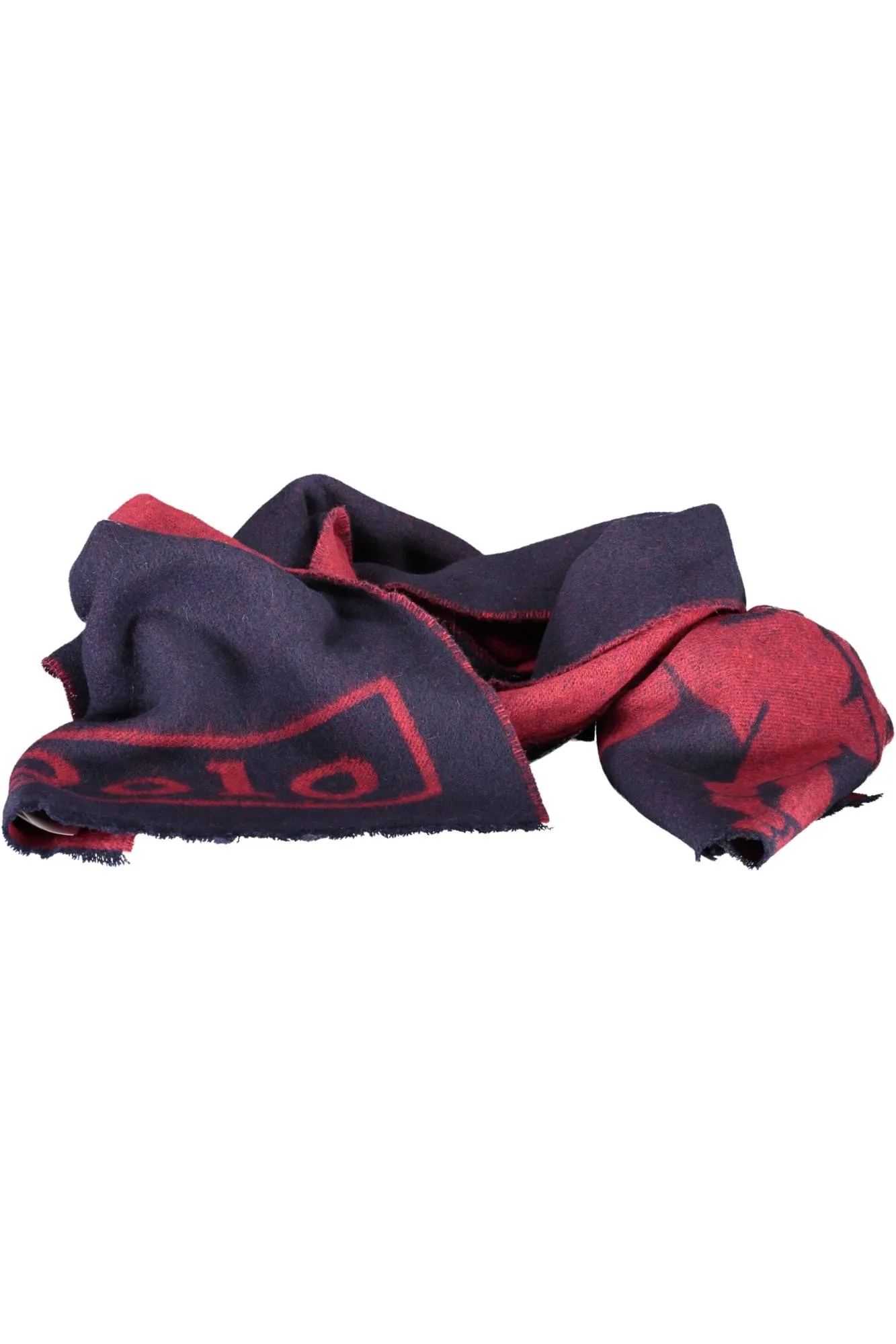 Herren Schal Blau 449891286002_BLU_NVYDKRED