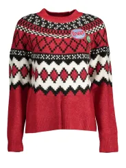 Desigual Damen Langarmpullover Rot | online kaufen