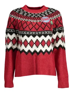 Desigual Damenpullover Rot mieten - Flex-Fashion Verleih