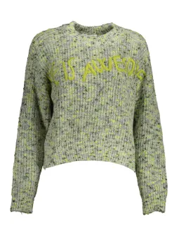 Desigual Damen Langarmshirt Grün leihen | Flex-Fashion Verleih