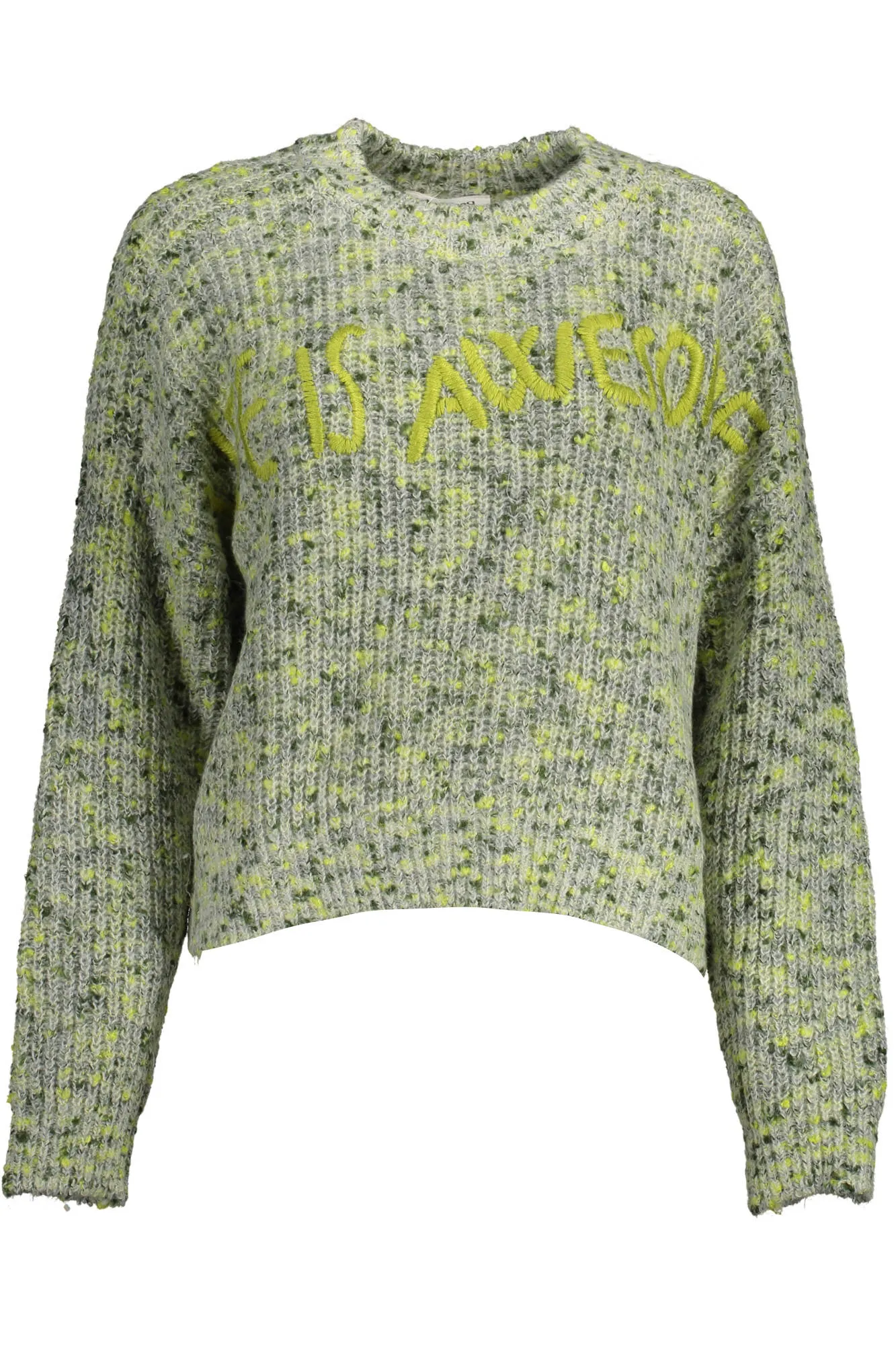 Damen Langarmshirt Grün 22WWJF67_VERDE_4025