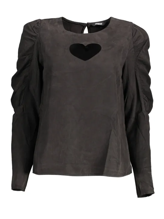 Desigual Damen Langarmshirt Schwarz | online kaufen