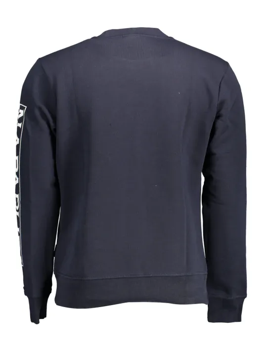 Napapijri Herren Langarm-Sweatshirt Blau | online kaufen