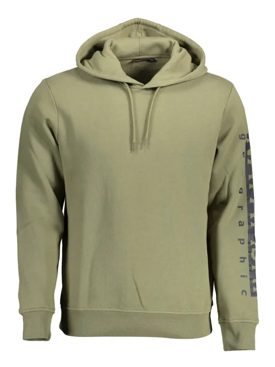 Napapijri Herren Langarm-Sweatshirt Grün | online kaufen