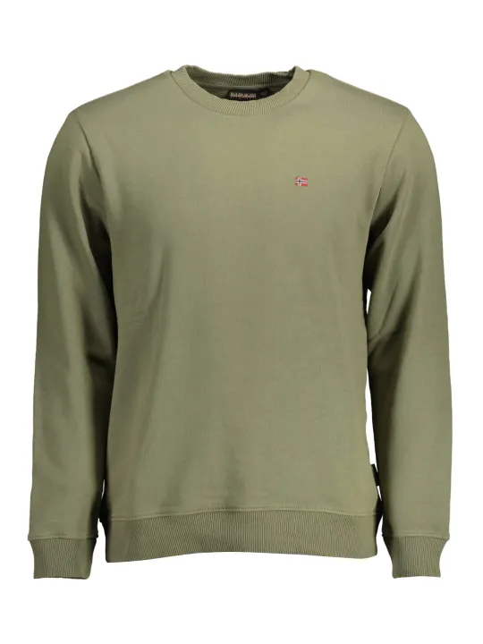 Napapijri Herren Langarm-Sweatshirt Grün | online kaufen