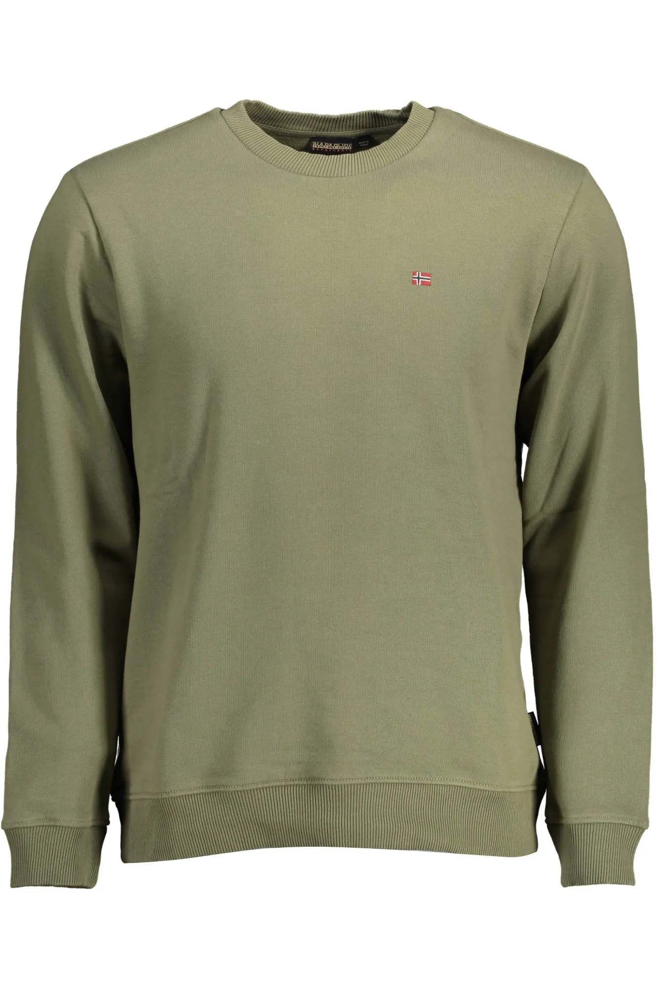 Herren Langarm-Sweatshirt Grün NP0A4FQW-BALIS-CREW-1_VERDE_GAE