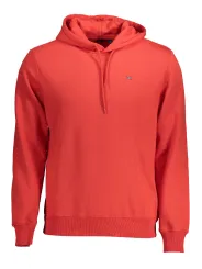 Napapijri Herren Langarm-Kapuzen-Sweatshirt Rot