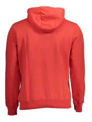 Napapijri Herren Langarm-Kapuzen-Sweatshirt Rot