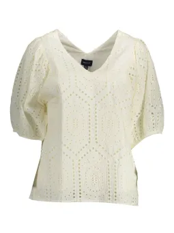 GANT Damen T-Shirt Weiß mieten - Flex-Fashion Verleih