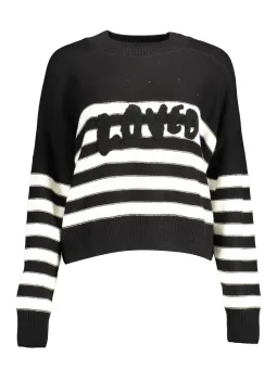 Desigual Damen Langarmshirt Schwarz XL mieten bei Flex-Fashion