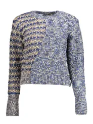 Desigual Damen Langarmshirt Blau | online kaufen