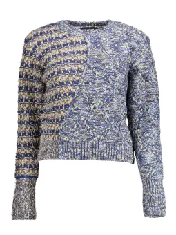 Desigual Damen Langarmshirt Blau mieten | Flex-Fashion Verleih