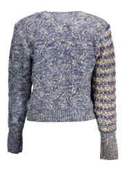 Desigual Damen Langarmshirt Blau | online kaufen