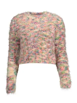 Desigual Damen Langarmshirt Rosa mieten | Flex-Fashion Verleih