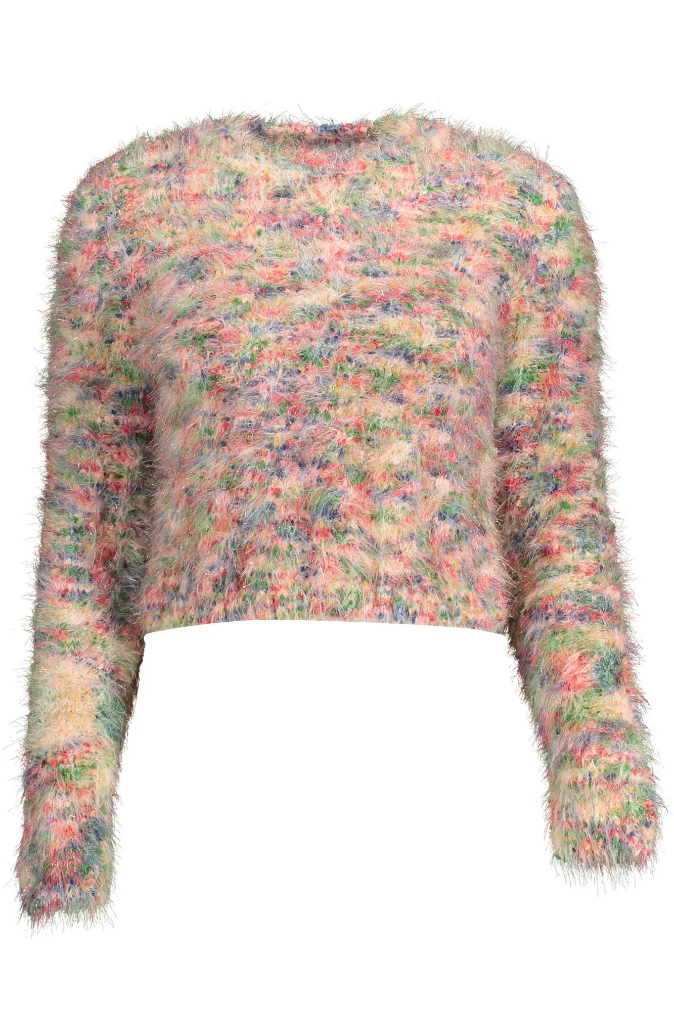 Damen Langarmshirt Rosa 22WWJF35_ROSA_9019