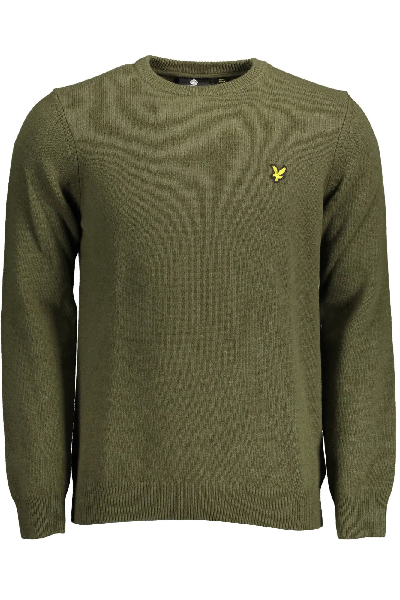 Herren Langarmpullover Grün KN921VF_VERDE_W485