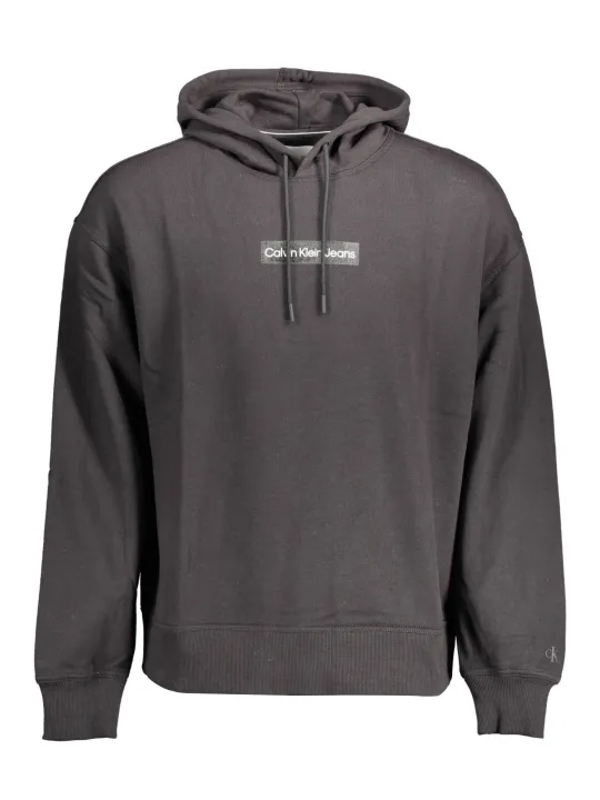 Calvin Klein Herren Langarm-Sweatshirt Schwarz